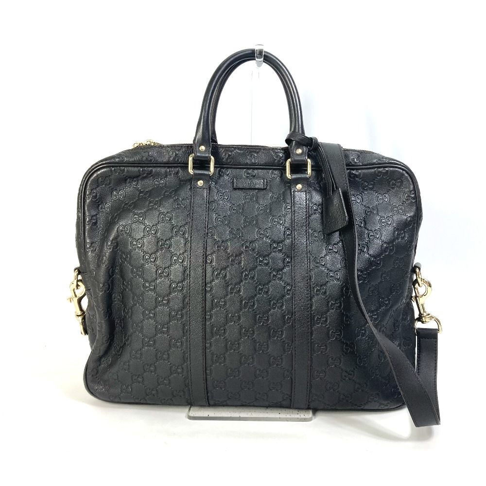 GUCCI グッチ ビジネスバッグ グッチシマ GG 208463 レザー - メルカリ