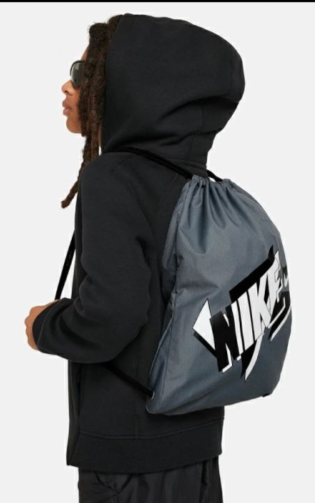 NIKE☆新品 ナップサック グレー - メルカリ