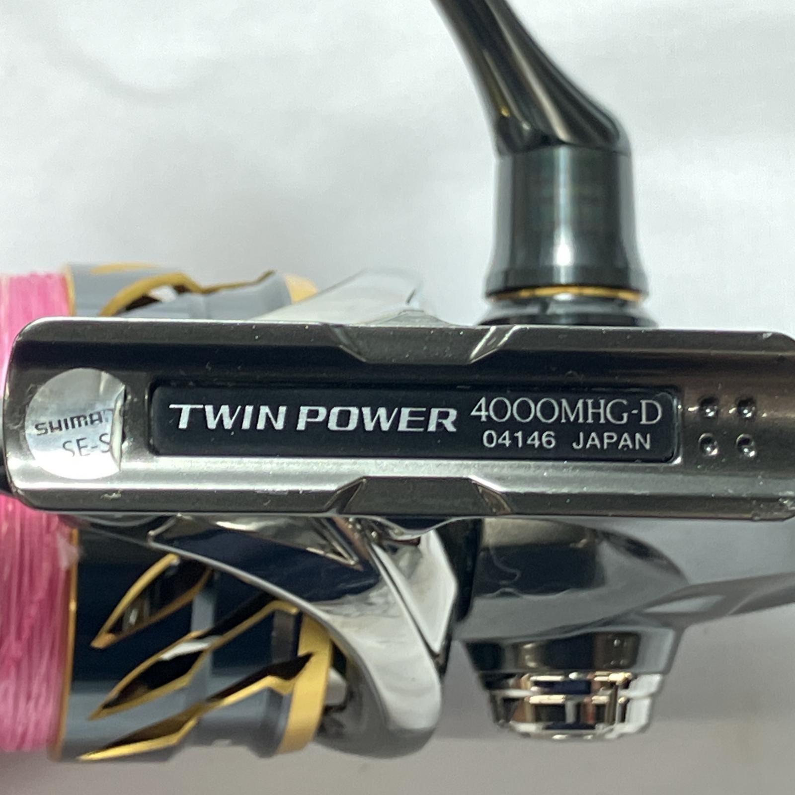 △△SHIMANO シマノ スピニングリール 20ツインパワー 4000MHG-D