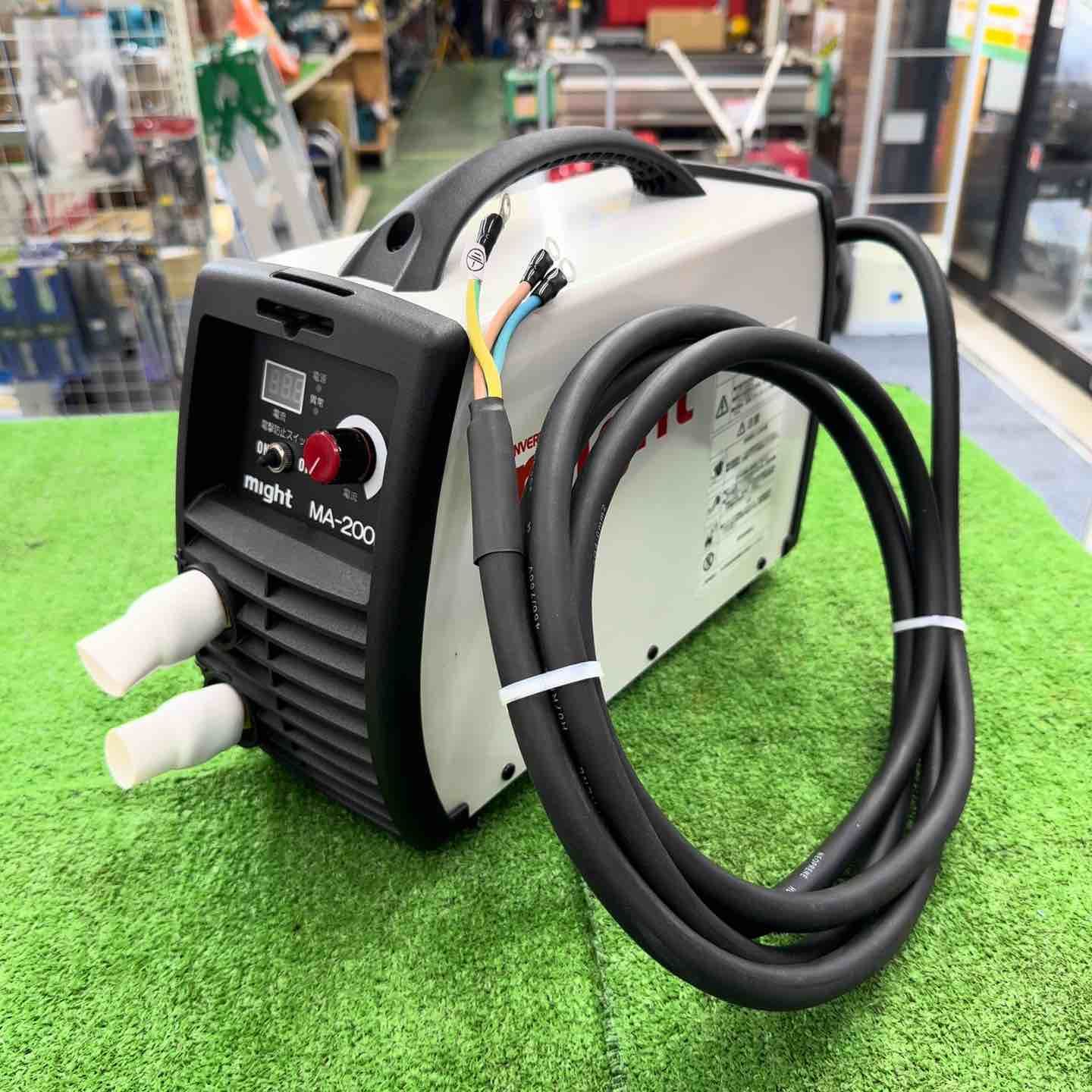 TIG溶接機 MIGHTインバータMAT-180PW 作動良好 tig溶接機 マイト工業