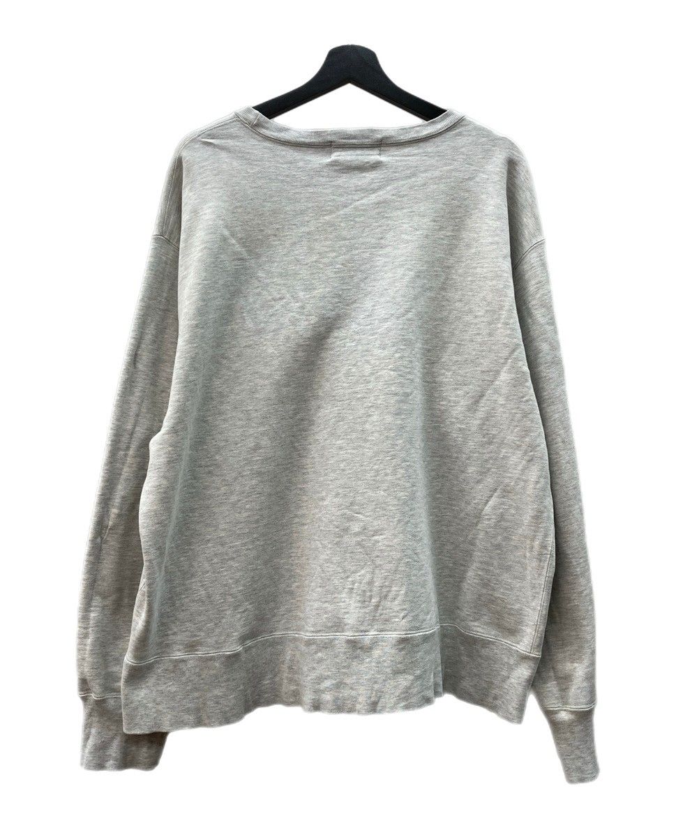 ダブルアールエル RRL 90s 90年代 三ツ星タグ EAGLE SWEAT SHIRT イーグル 灰色 スウェット プリント グレー Lサイズ 104MT-2025