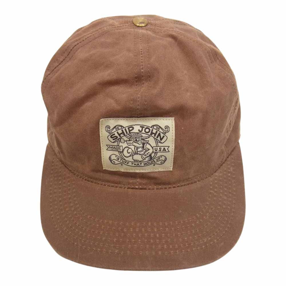 シップジョン SHIP JOHN 帽子 Waxed Wills Hat ワックス キャンバス