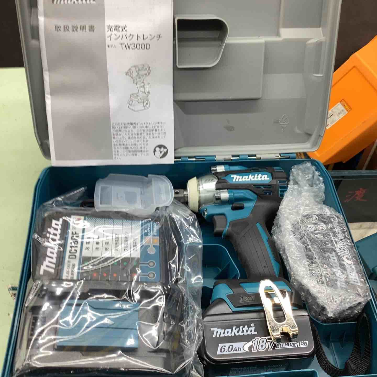 マキタ makita コードレスインパクトレンチ TW300DRGX 傷汚れ有 ケース割れ有 越谷店