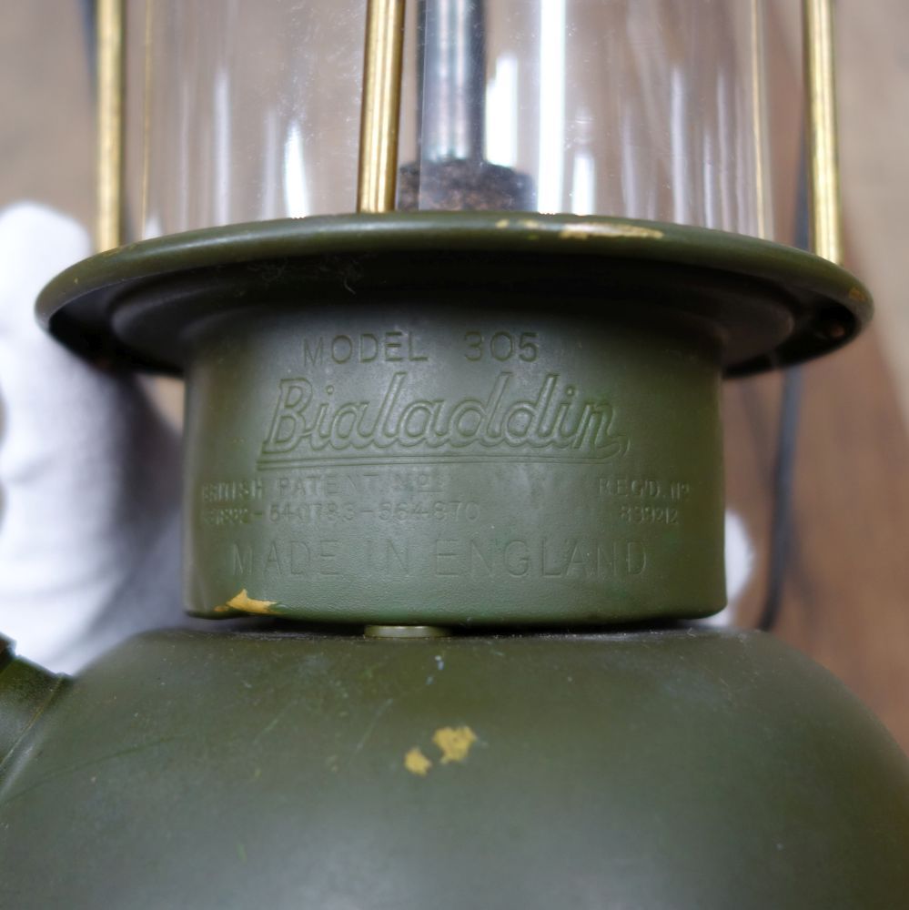 Bialaddin 305 イギリス製ミリタリーランタン 1952年 未使用 001 BIALADDIN 305 ミリタリーモデル | ヴィンテージランタン