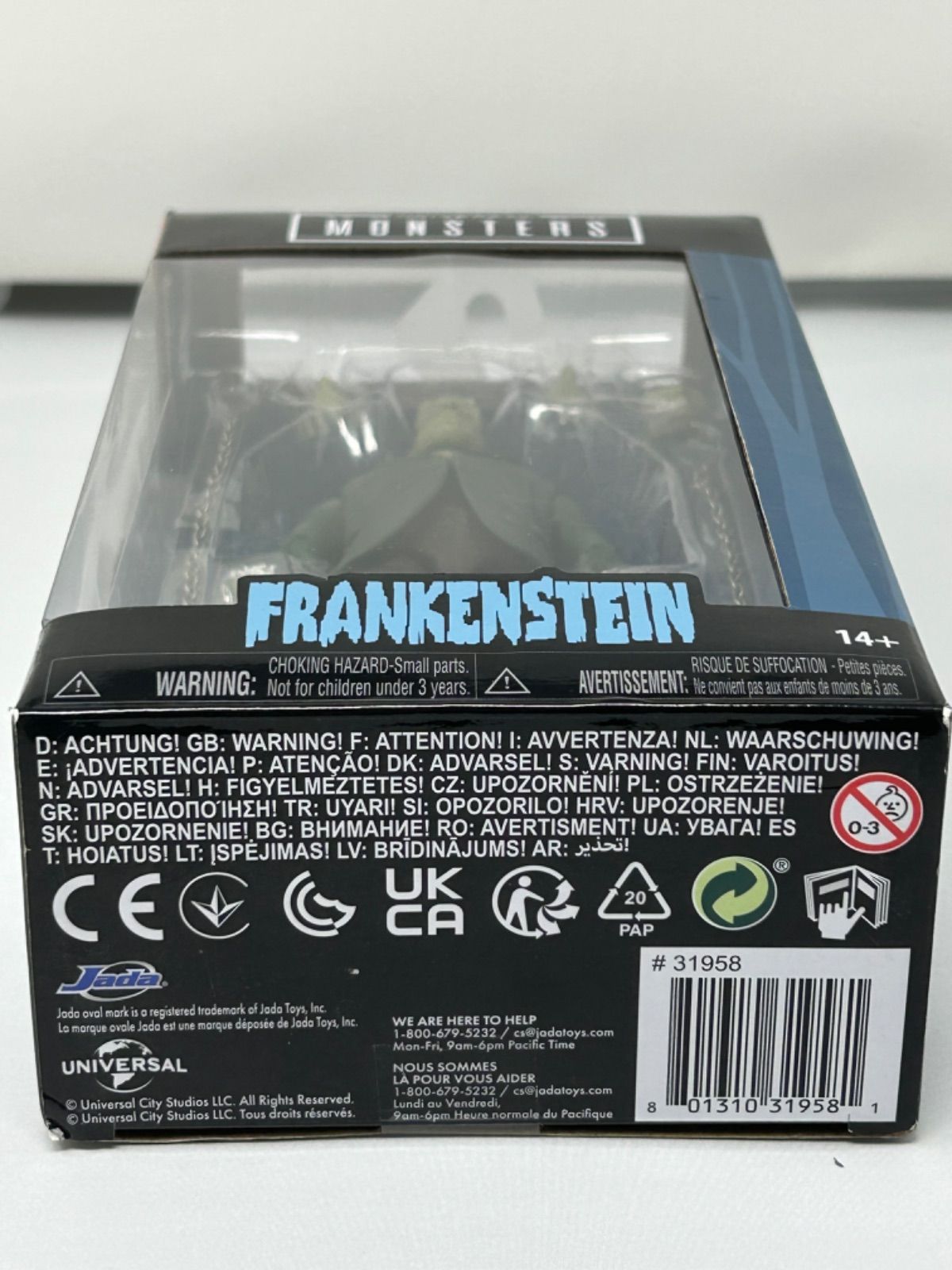 UNIVERSAL MONSTERS FRANKENSTEIN ユニバーサルモンスターズ　フランケンシュタイン　6インチアクションフィギュア