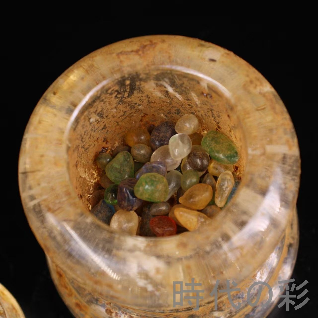 中国古美術・古水晶彫・描金舍利寶塔・金剛舍利子附・骨董品・古賞物