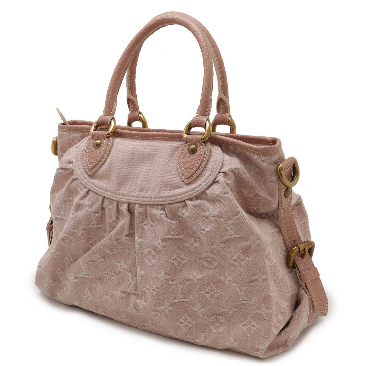 LOUIS VUITTON ルイ ヴィトン モノグラムデニム ネオカビィMM トート