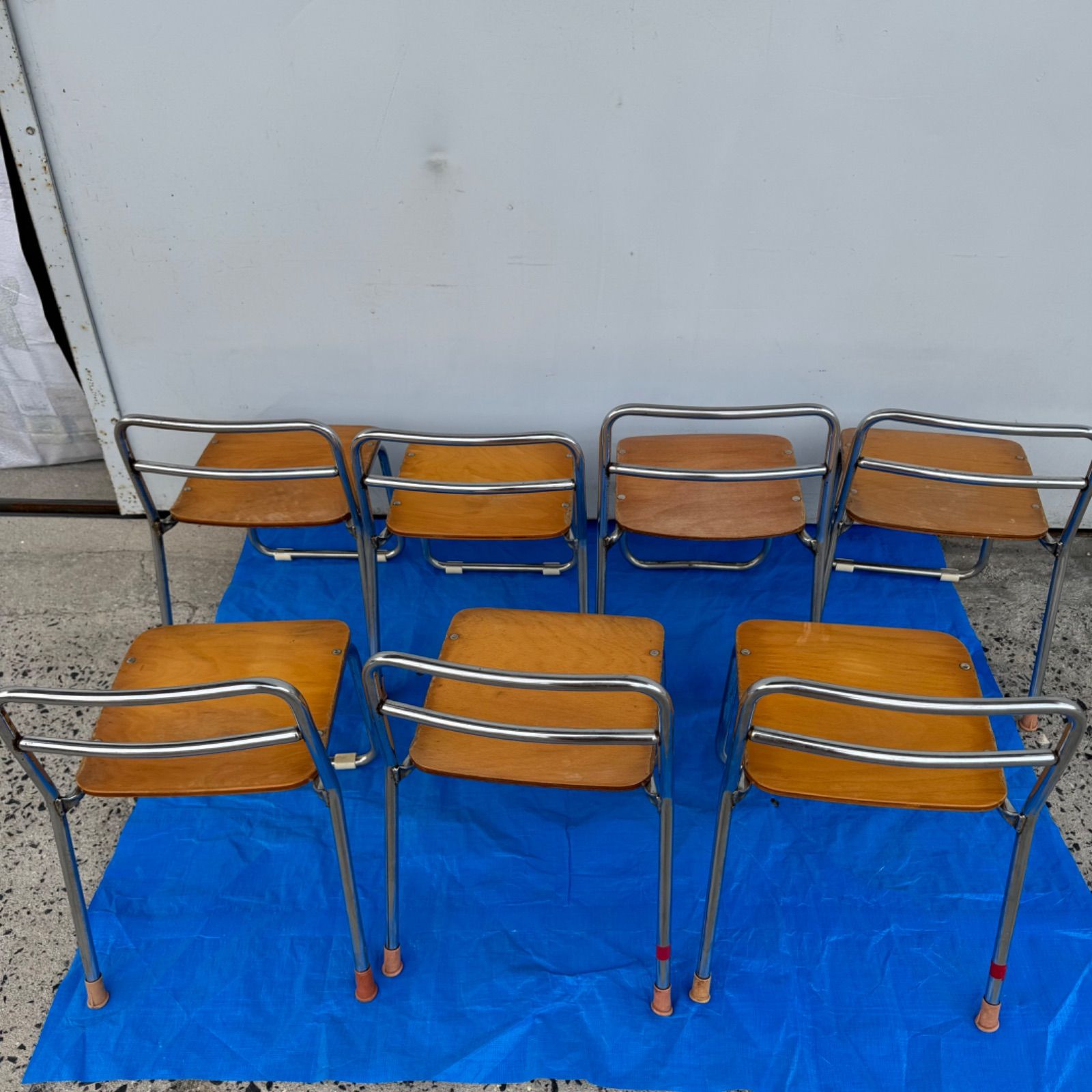 ③園児用 椅子 幼稚園 保育園 （7脚）イス 幼児用椅子 DIY 木製 木製 