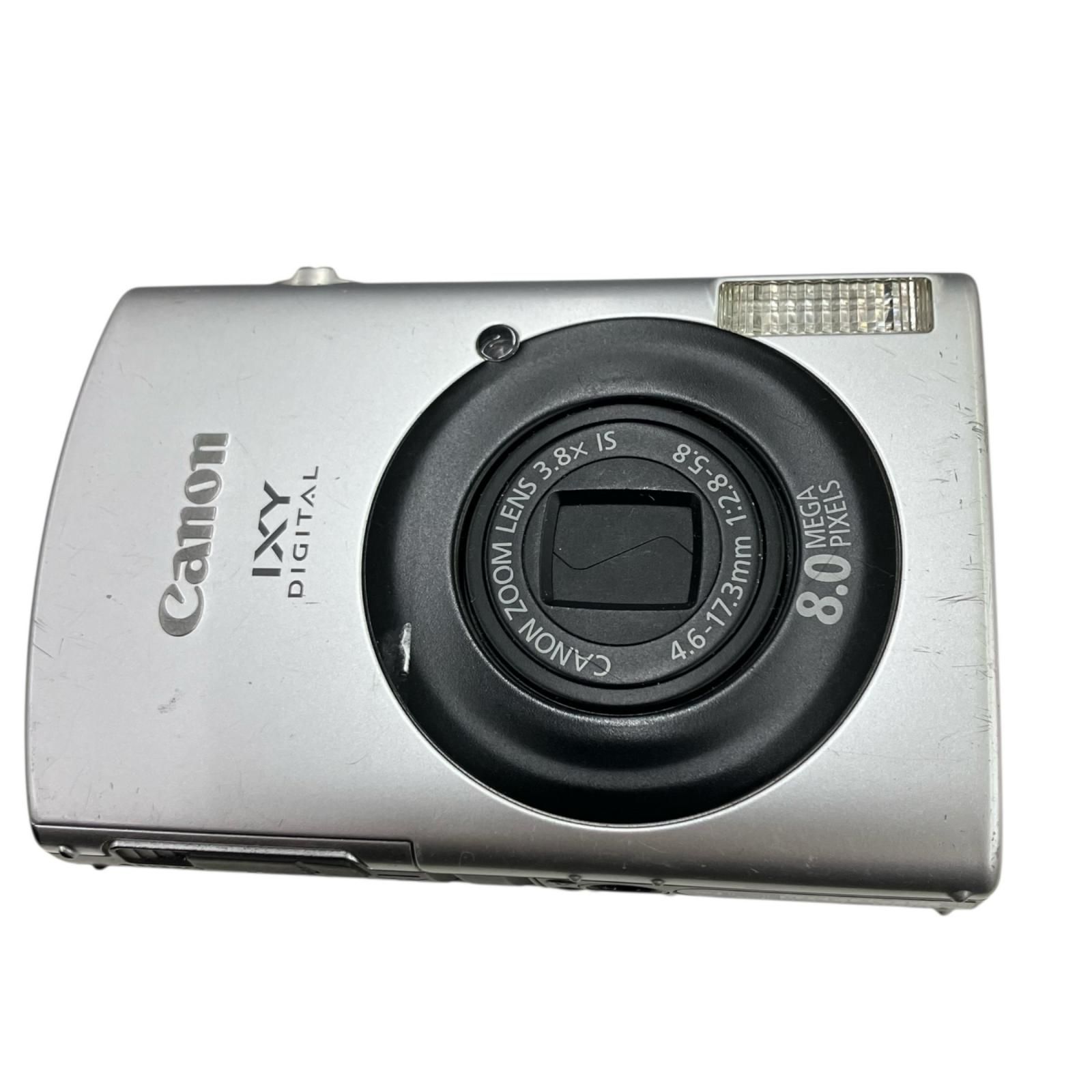 186000 動作未 canon キャノン デジタルカメラ IXY 910IS シルバー