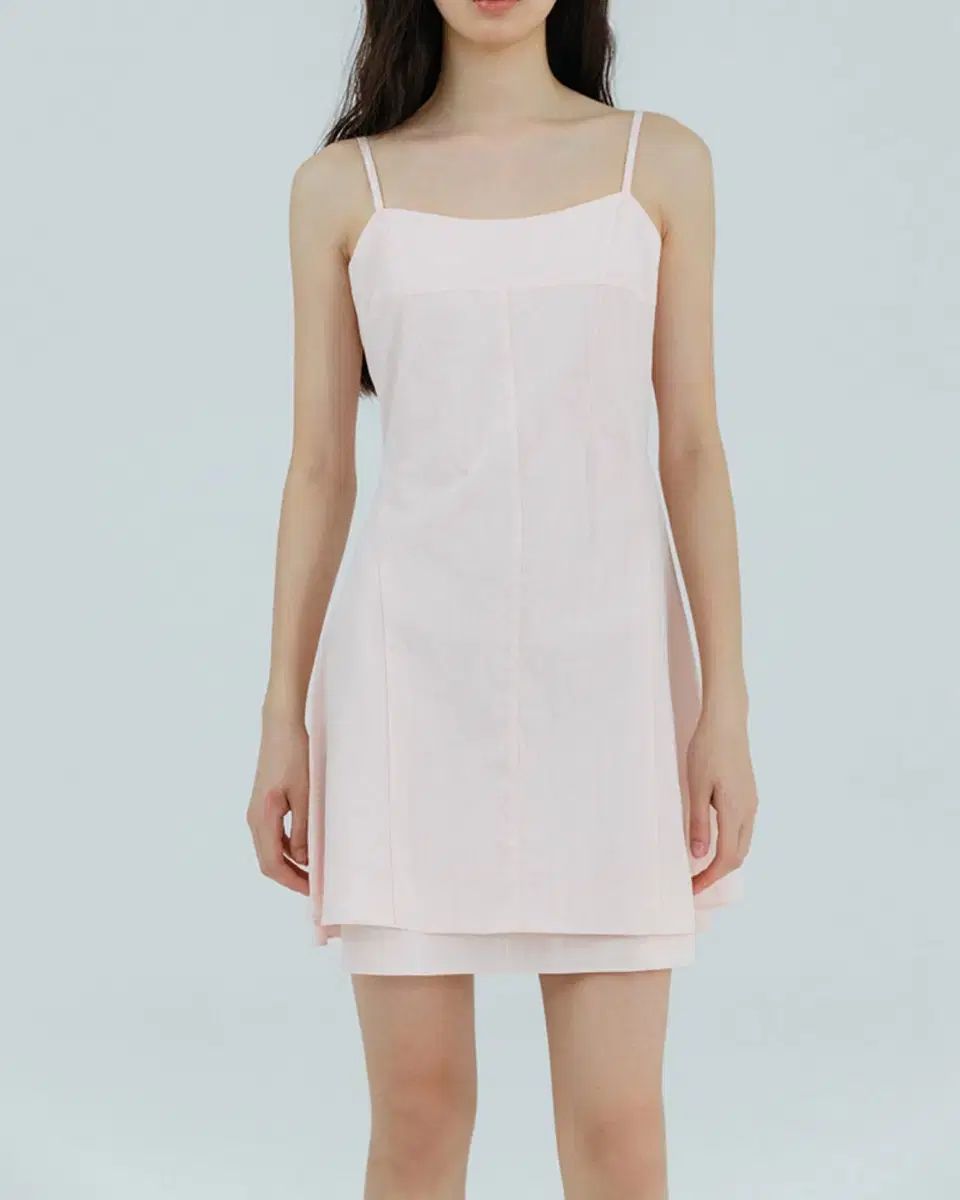 ETMON エトモン Slip Flare Layered Mini Dress M