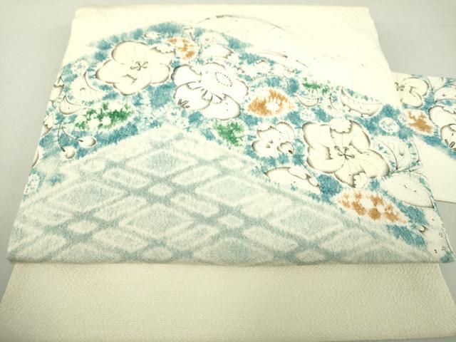 平和屋着物○日本工芸会正会員 絞りの小倉 辻が花の建亮 小倉