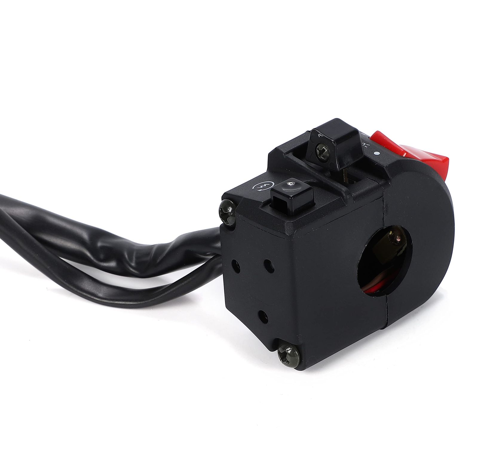 バイク ハンドル スイッチ ボックス 左右 汎用 多機能 ヤマハ カワサキ