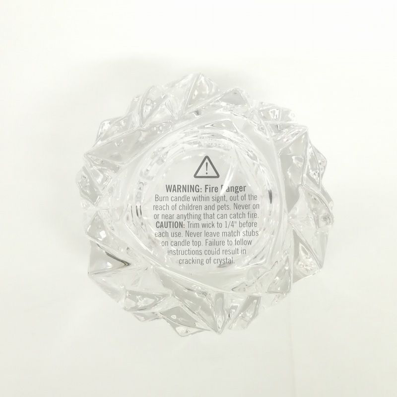 ティファニー TIFFANY & CO. クリスタル キャンドル ホルダー - メルカリ