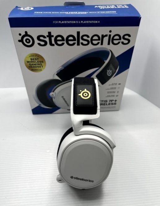  SteelSeries Arctis 7 P ホワイト ワイヤレスヘッドセット 61471 J 593 ワイヤレスヘッドセット ヘッドセット