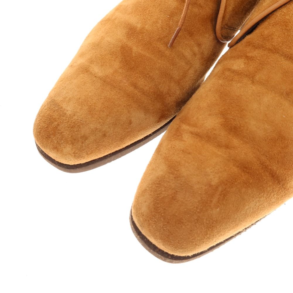 中古】フェランテ FERRANTE スエード チャッカブーツ ライトブラウン