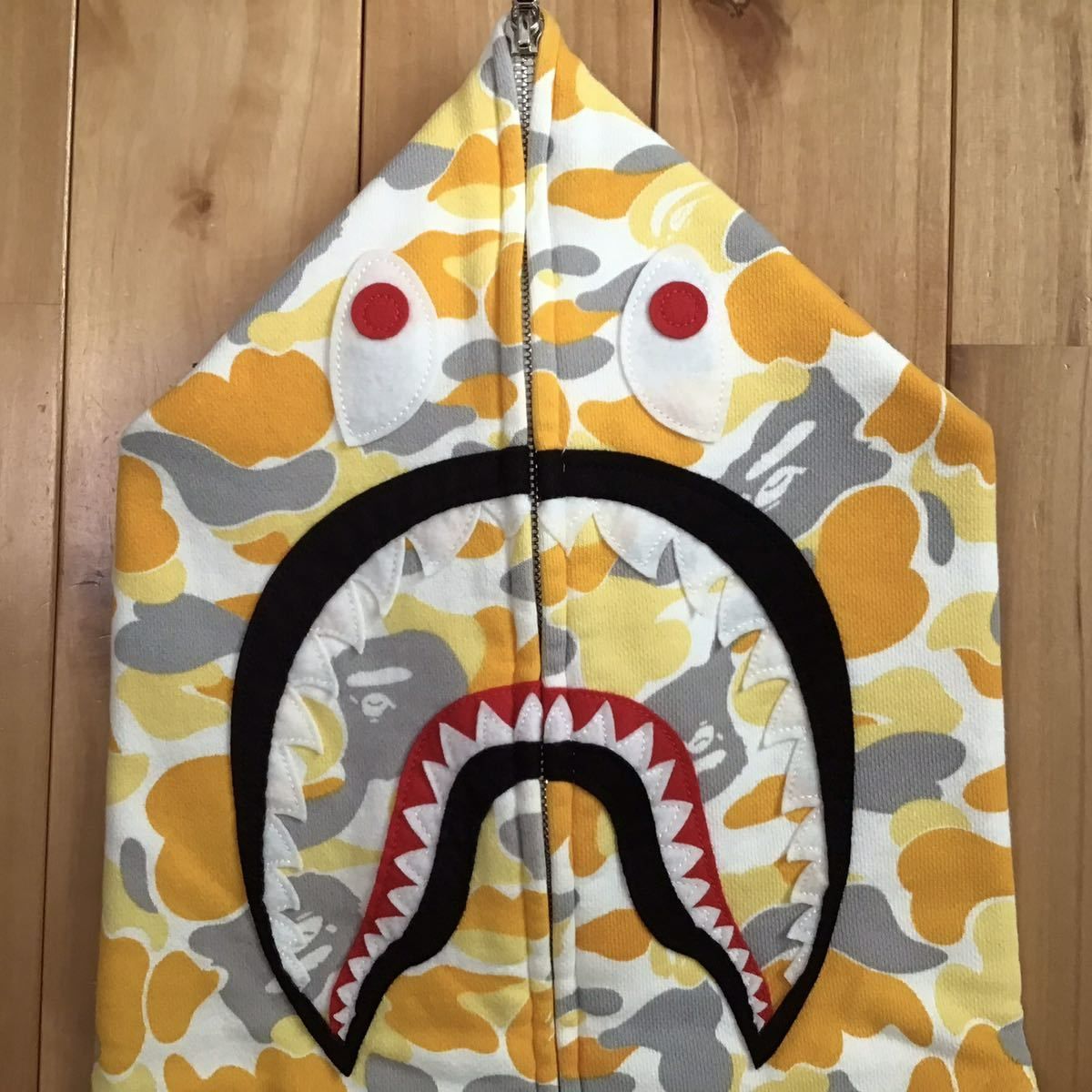 BAPE 松山 シャークフーディー 店舗限定 シャークパーカー 完売品 ☆松山限定☆ Matsuyama city camo シャーク パーカー Mサイズ shark