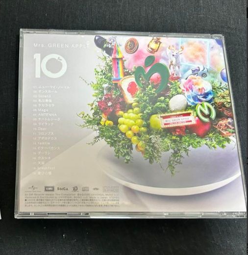 Mrs.GREEN APPLE アニバーサリー デザイン 未開封 Mrs. GREEN APPLE 10 通常版 未開封 シリアルコード付き - メルカリ