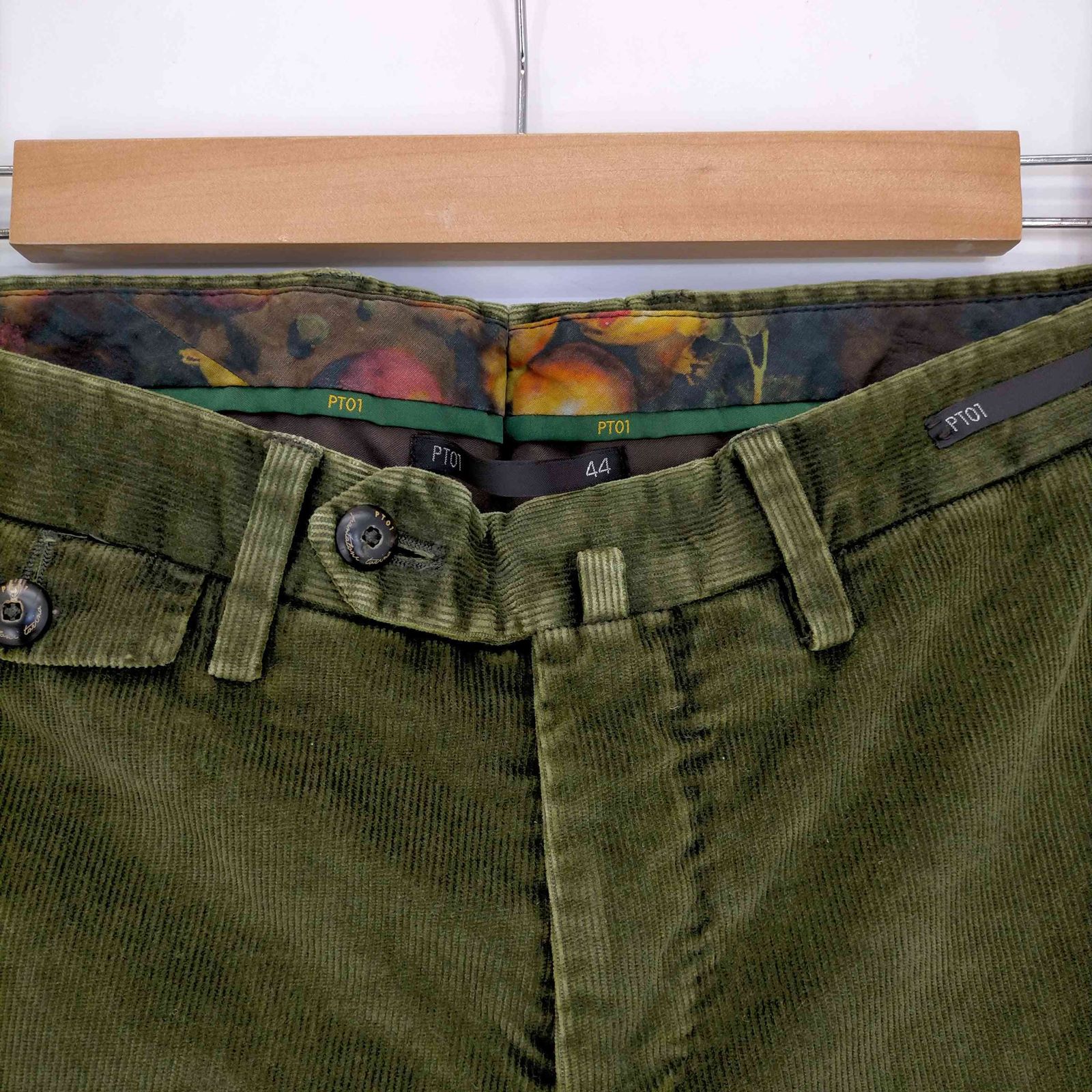 ピーティーゼロウーノ PT01 Anvers SUPER SLIM FIT コーデュロイパンツ 