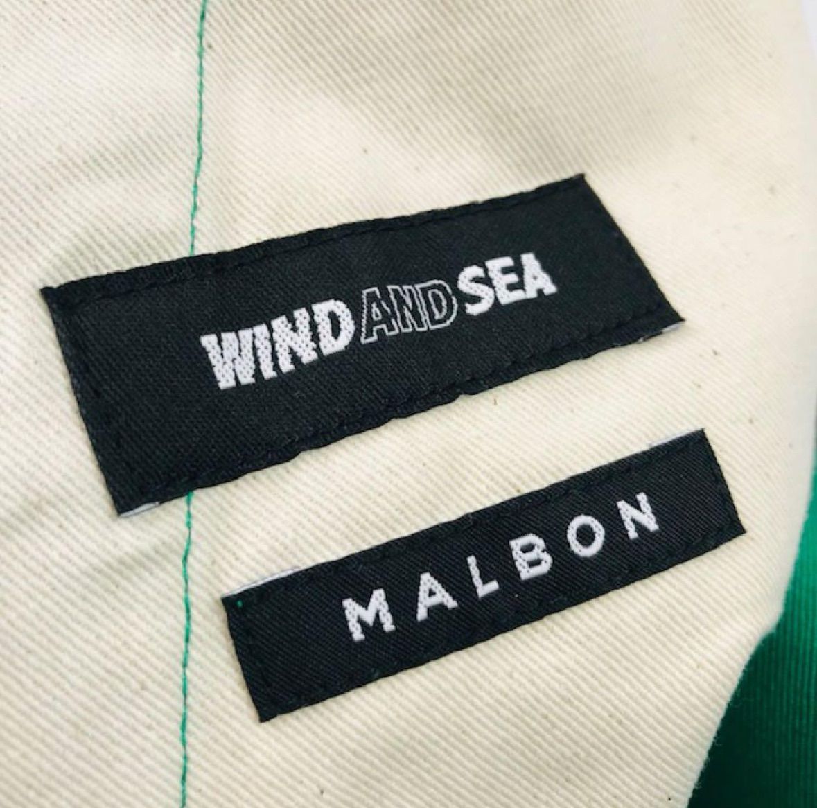 新品未使用☆WIND AND SEA×Malbon Golf・ウィンダンシー×マルボン 