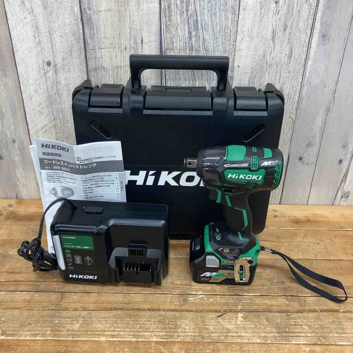 HiKOKI WR36DC(2XP) コードレスインパクトレンチ 日立工機【市川行徳店