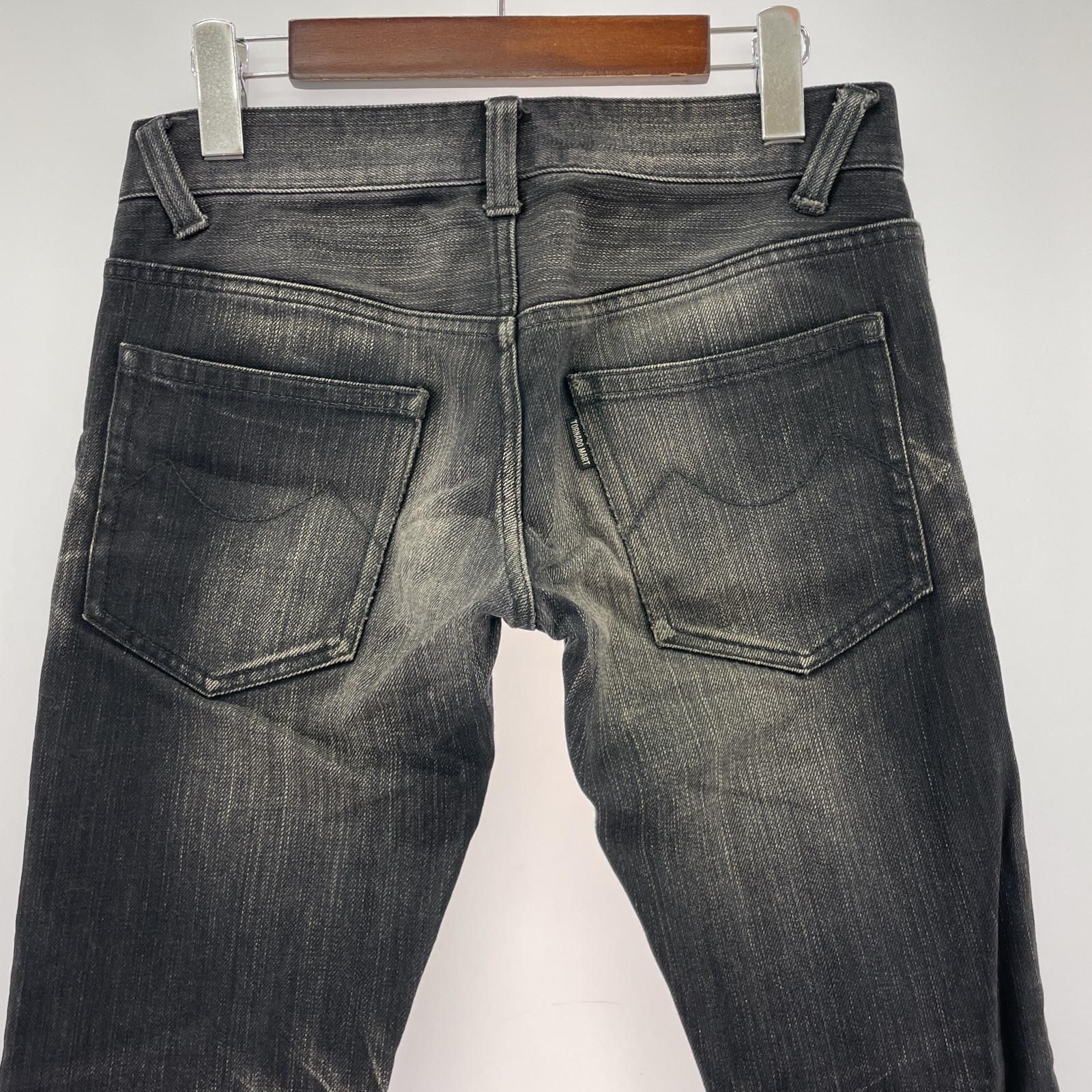 TORNADO MART トルネードマート ウォッシュ加工デニムパンツ sizeS