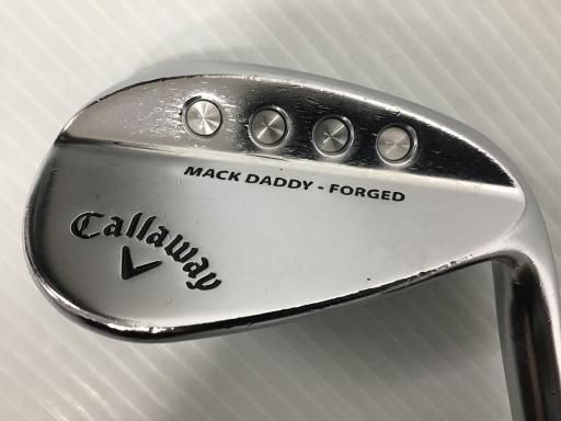 キャロウェイ MACK DADDY FORGED 2019 クロムメッキ 50°|10° ウェッジ WG NS PRO MODUS3 TOUR120 フレックスS メンズ 男性用 右利き 右用 Dランク ゴルフクラブ