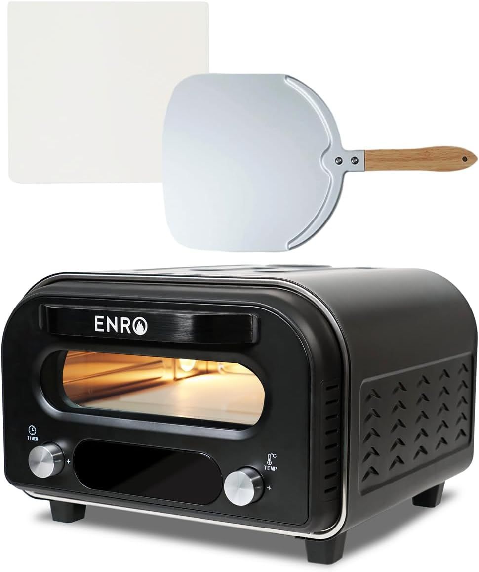 ENROの450℃が出せる家電ピザ窯 電気式窯焼マスター 販売開始24時間で販売台数700台を突破！日本唯一のポータブル