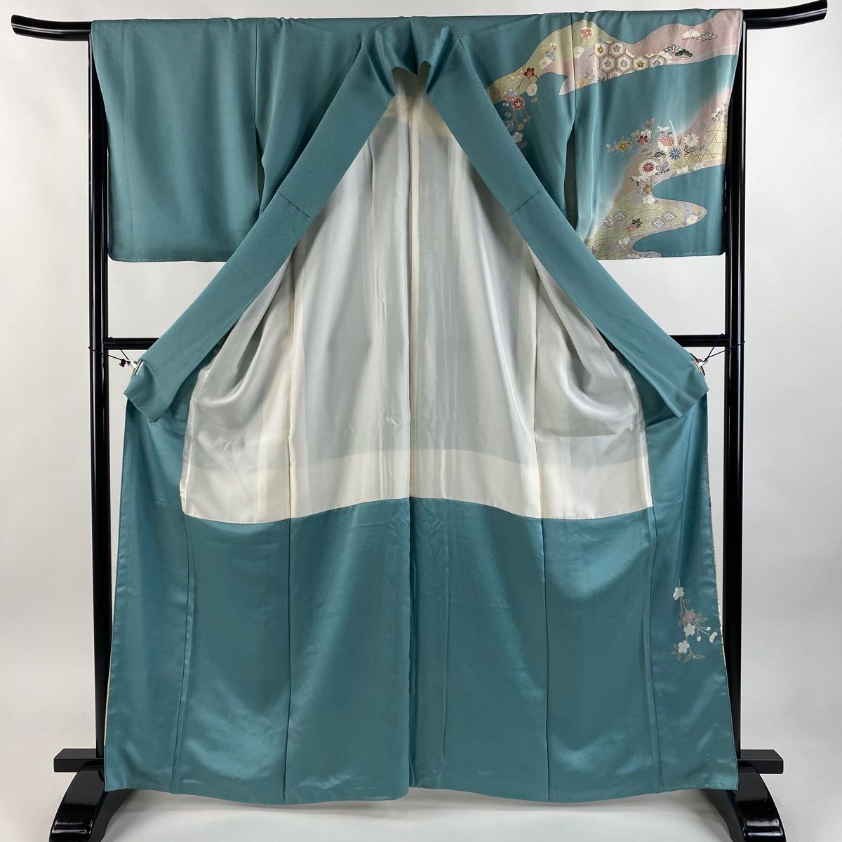 訪問着 身丈165.5cm