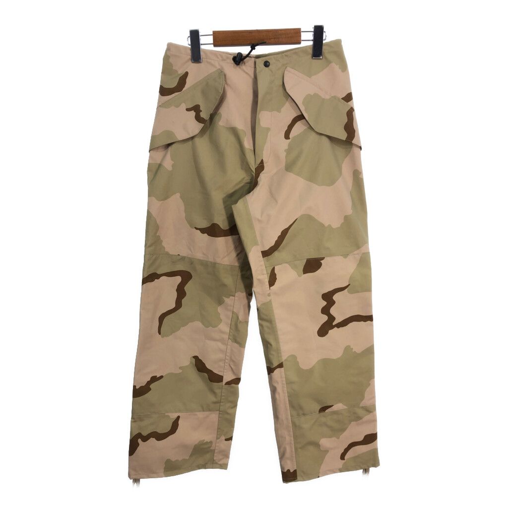 00年代 米軍実物 U.S.ARMY ECWCS GEN1 GORE-TEX パンツ ミリタリー 3Cデザートカモ (メンズ X-SMALL SHORT) 中古 古着 S5764