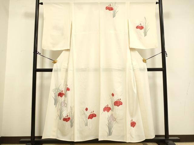 平和屋着物＊夏物　八寸名古屋帯　絽綴れ　舞花文　金銀糸　正絹　逸品　DAAY8323cm 平和屋着物＊夏物 八寸名古屋帯 絽綴れ 舞花文 金銀糸 正絹