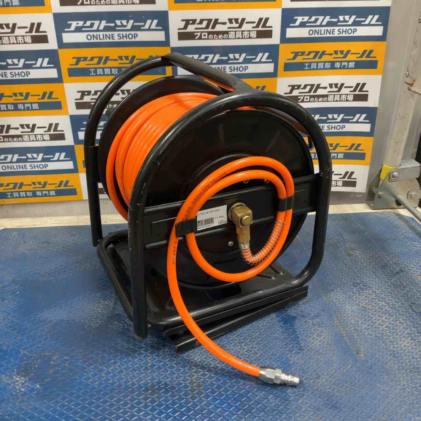 十川産業 コンパクトエアーリール 内径7mm 外径10mm 30M付 草加店