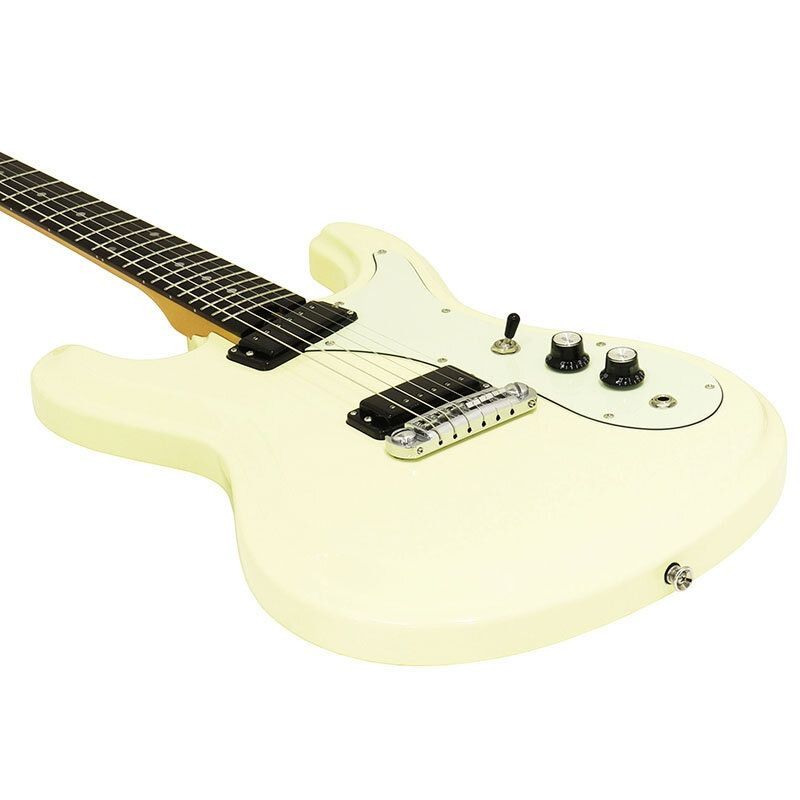 ARIA PRO II DM-206 VW (Vintage White) エレキギター〈アリアプロII
