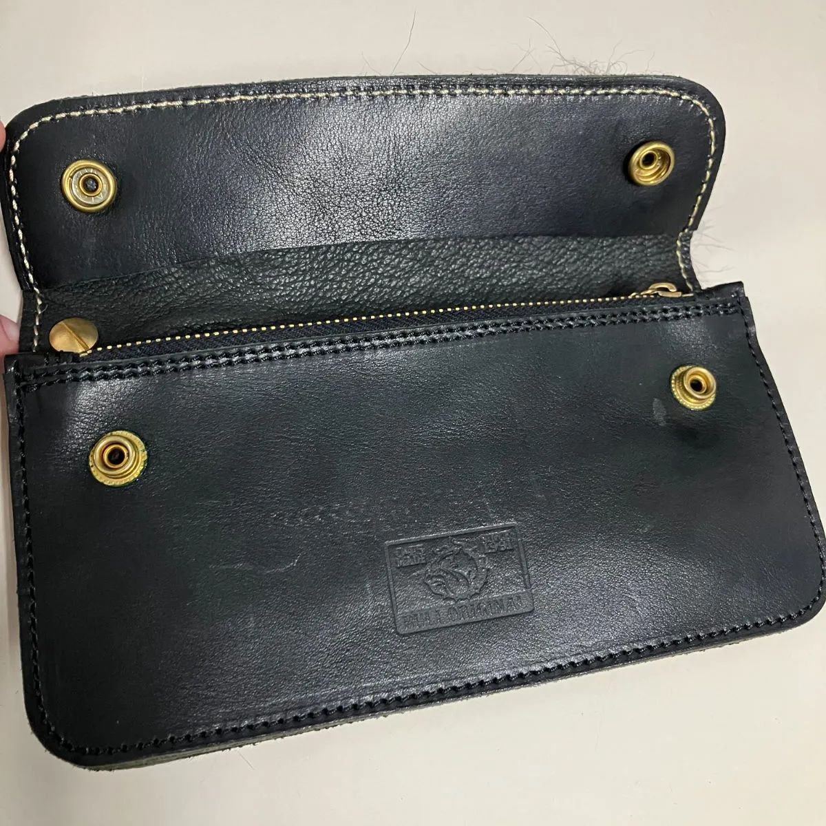 むつ79-0800】BULL ORIGINAL LEATHER WALLET【併売】 - メルカリ