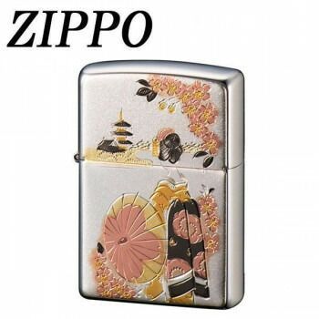 ZIPPO 電鋳板 舞妓