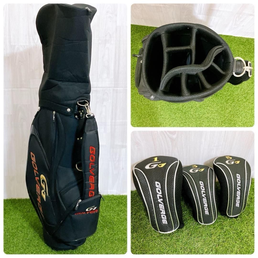 良品 GOLVERGE メンズゴルフセット 初心者 即コースデビュー