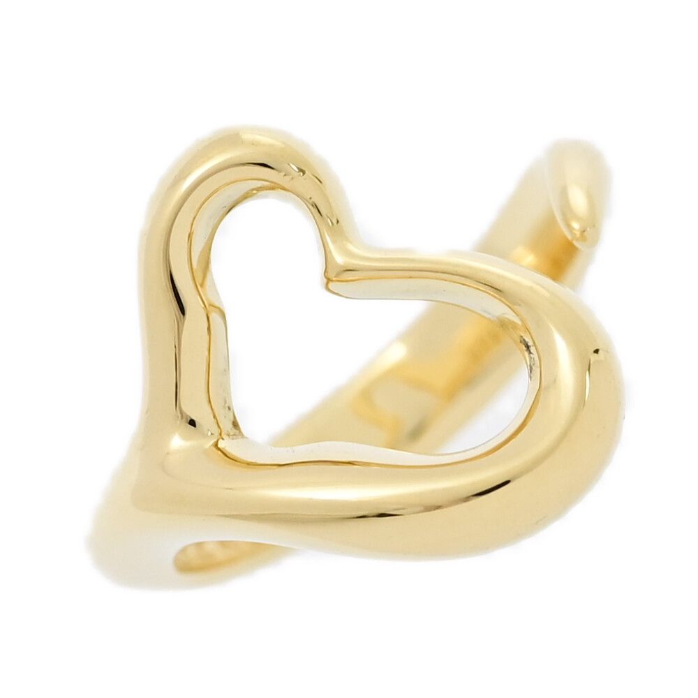 ◆TIFFANY&Co. ☆ ティファニー オープンハート リング　6号 TIFFANY＆Co. ティファニー オープンハートリング・指輪/K18YG