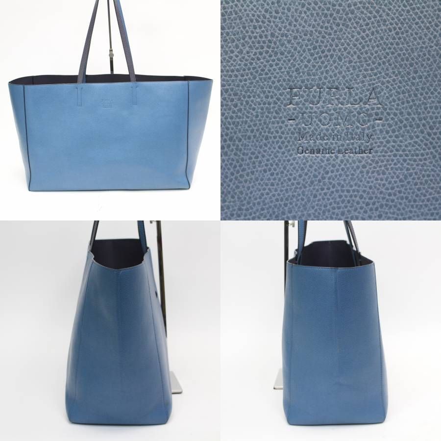FURLA フルラ メンズ リバーシブル レザー トートバッグ