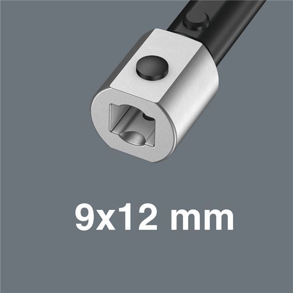 WERA ヴェラ 差込9X12mm ジョイント用 スパナヘッド レンチサイズ 19mm 078612 工具 ツール DIY 作業工具 道具 レンチ