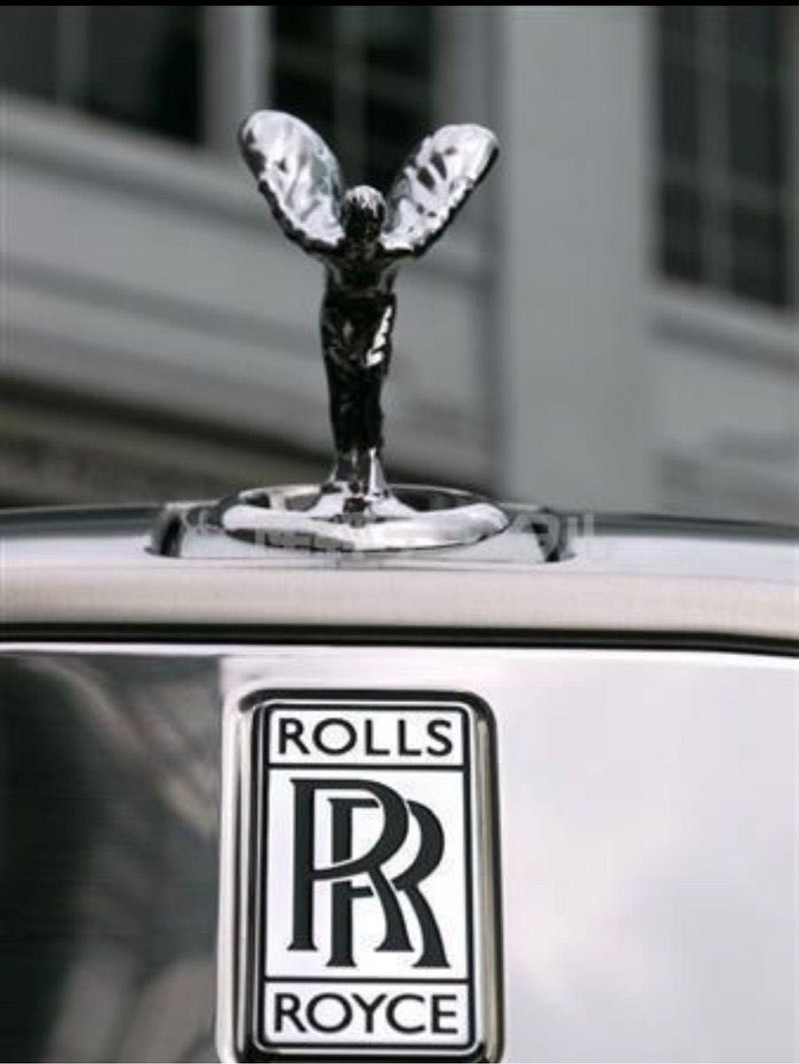 ロールスロイス カー マスコット フライングレディ プレート セット