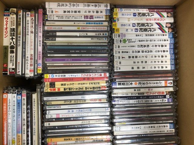 □01)【同梱不可】演歌など CDまとめ売り約100点大量セット/氷川