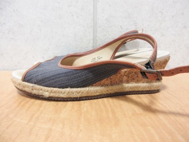 L.L.Bean エルエルビーン サンダル ヒール ブルー系 size7M(約24cm)