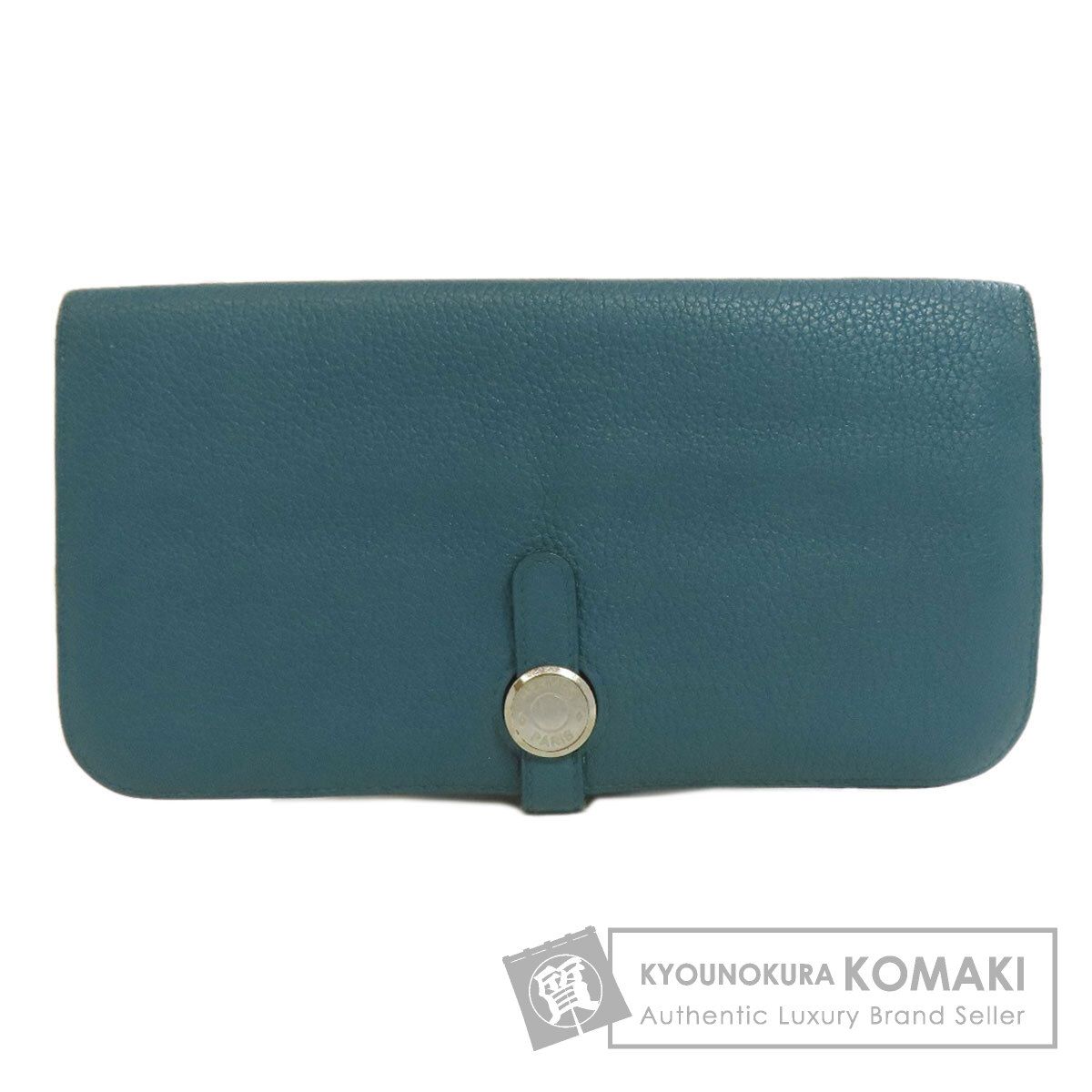 HERMES エルメス 長財布 ドゴンロング エトープ (エトゥープ) トゴ