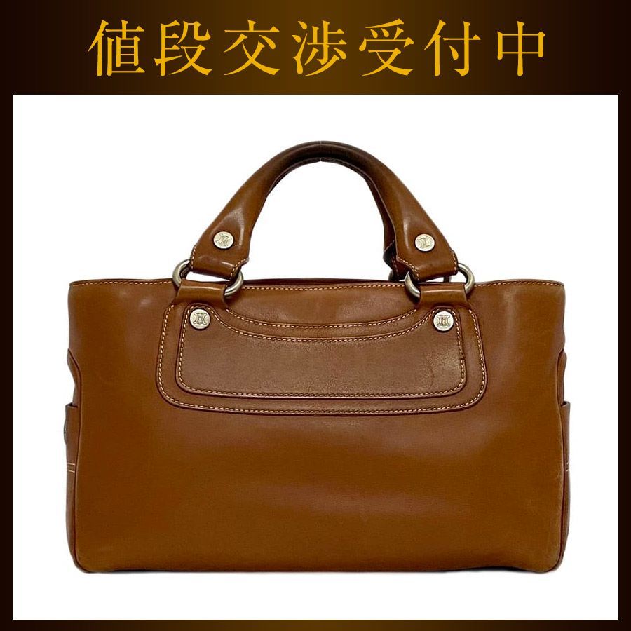 CELINE セリーヌ CE00／24 ブギーバッグ 茶 ブラウン 良品 CELINE 