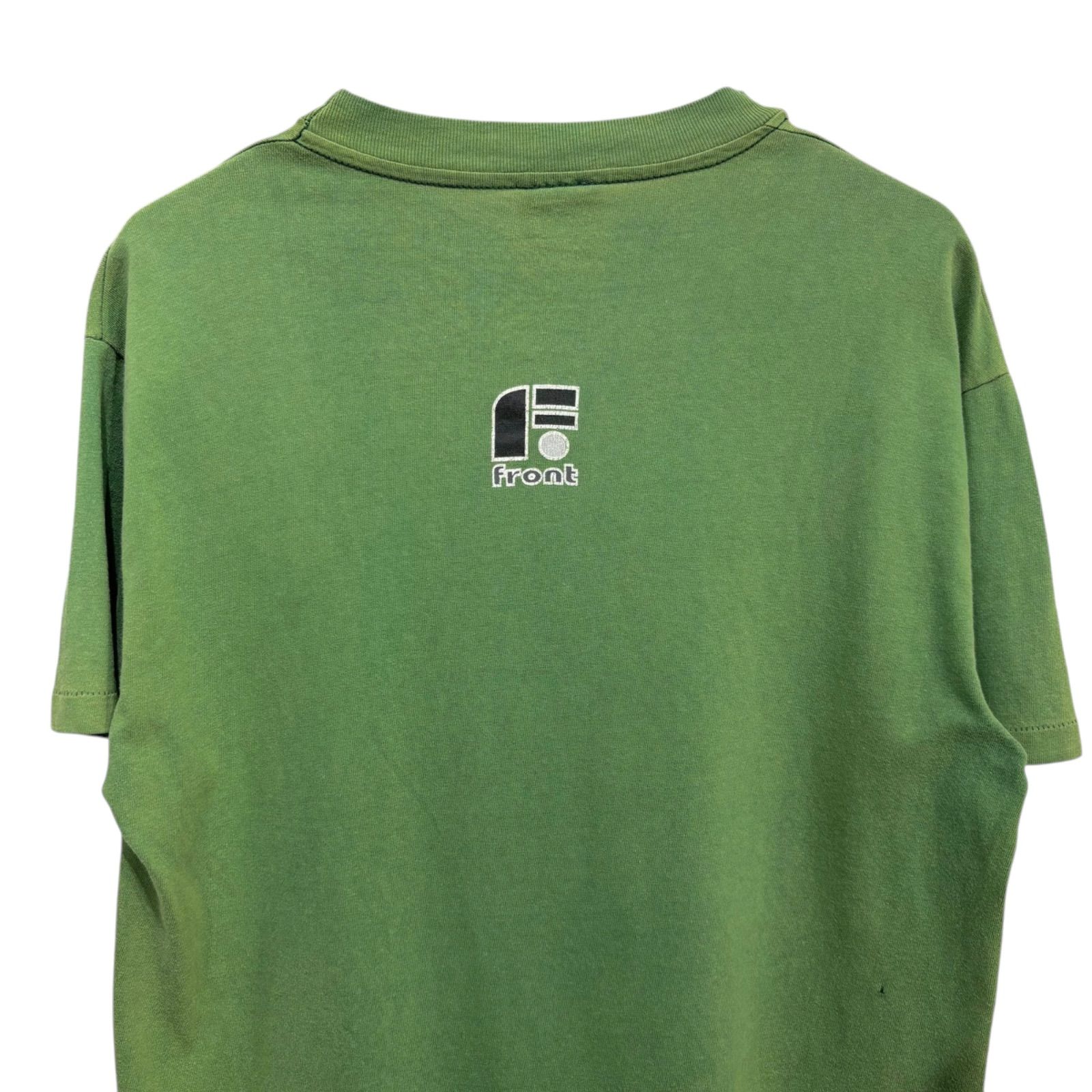 Rare】 90s Front Old Skate Print T-Shirt Made in USA 【M