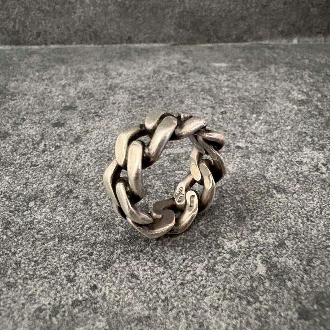Margiela マルジェラ シルバー925 11 チェーンリング　19号 入手困難 メゾンマルジェラ maison margiela シルバー925 チェーン