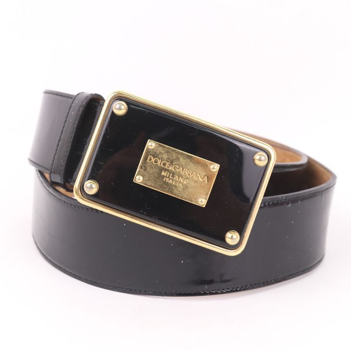 正規 ドルチェ＆ガッバーナ アウトレット D&Gロゴゴールドバックル