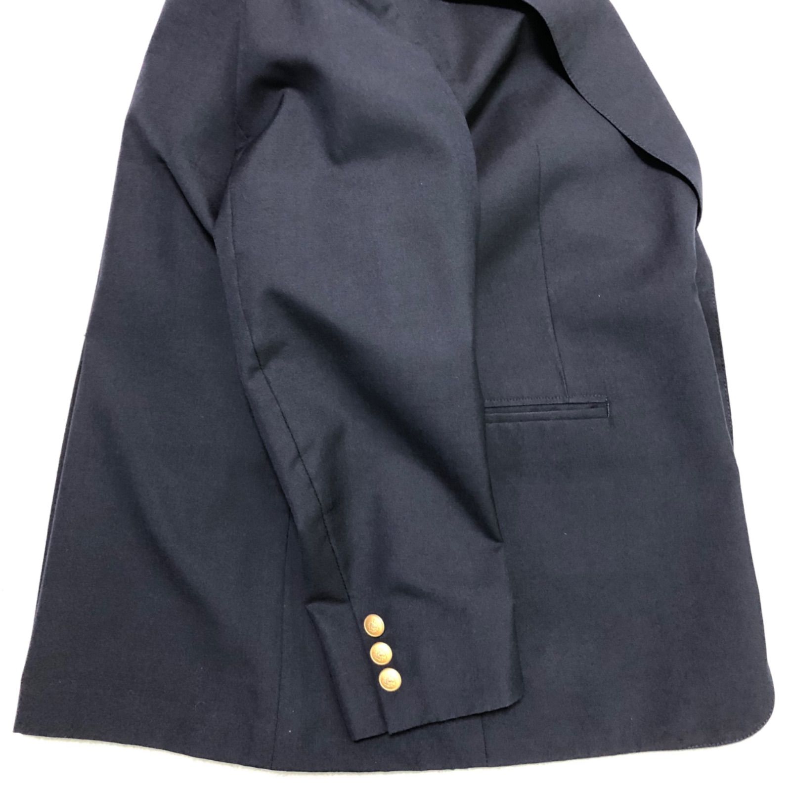 美品✨Ralph Lauren テーラード 紺ブレ 金ボタン L 背抜き 美品♡ポロラルフローレン 紺ブレ テーラードジャケット