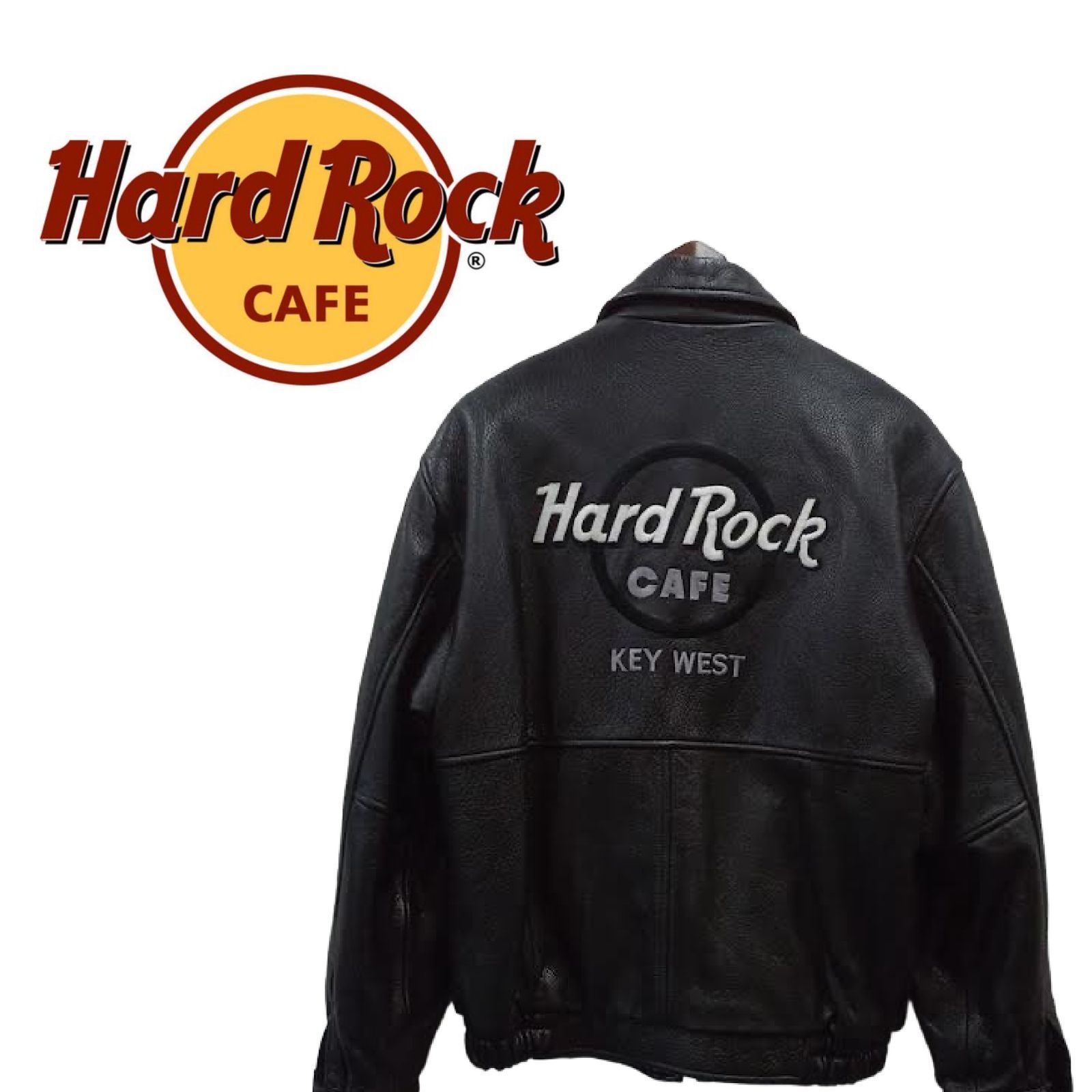 Hard Rock Cafe ハードロックカフェ レザージャケット 1-14 - メルカリ