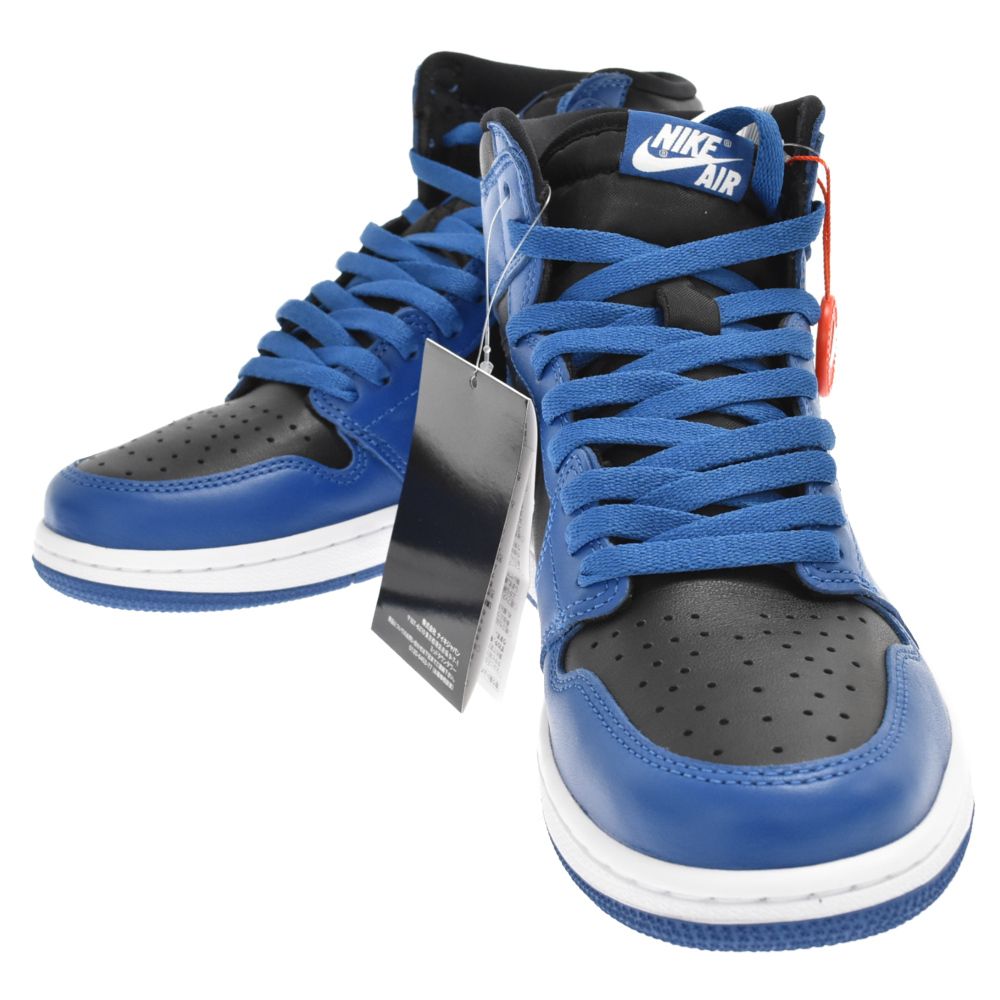 NIKE (ナイキ) AIR JORDAN 1 RETRO HIGH OG DARK MARINA BLUE 555088-404 エアジョーダン1レトロハイ  ダークマリーナブルー ハイカットスニーカー US8.5/26.5cm - メルカリ