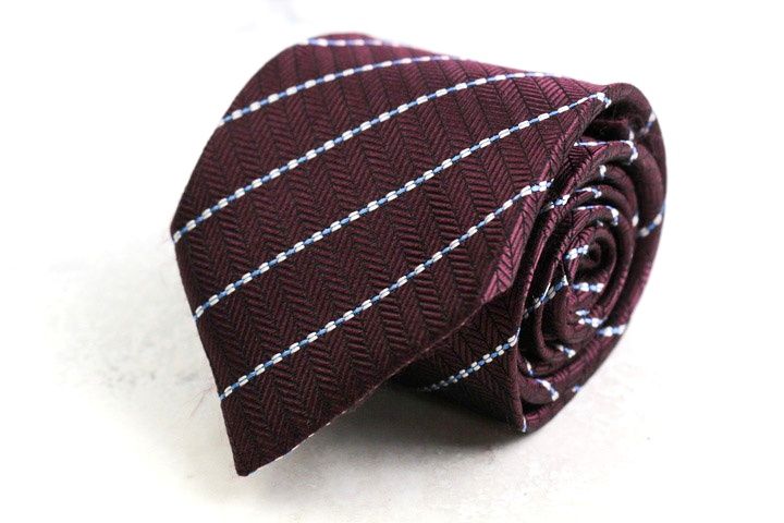 【未使用級】Ermenegildo Zegna ゼニア　ブランドネクタイ　シルク エルメネジルドゼニア ブランド ネクタイ シルク チェック柄 総柄 PO